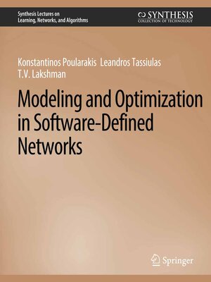 cover image of Modeling and Optimization in Software-Defined Networks